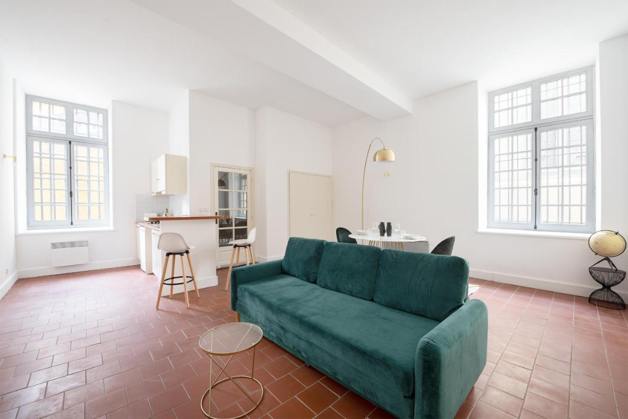 Superbe Appartement Avec Cour Dans La Bastide Каркассонн Екстер'єр фото