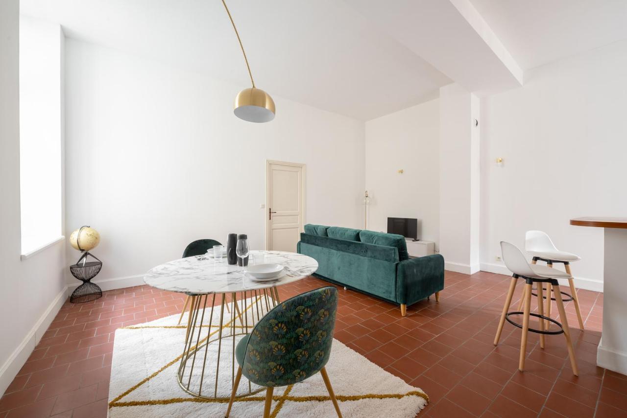Superbe Appartement Avec Cour Dans La Bastide Каркассонн Екстер'єр фото
